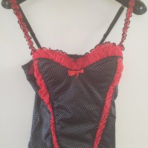 Sexy Red Charlotte Russe 36C women's camisole